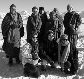 monks and laypeople